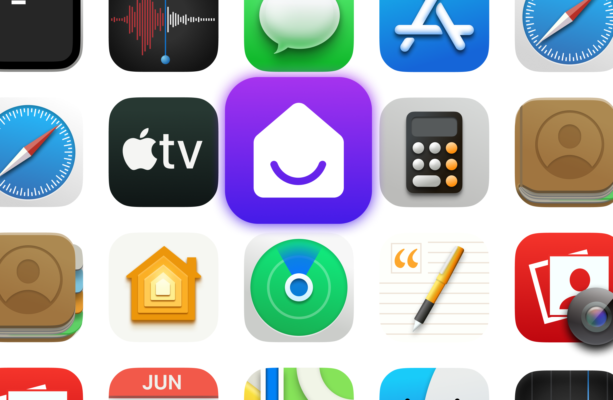 Your app among other apps